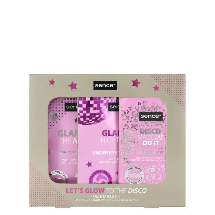 Seturi Cadou - Sence Collection Set 3 masti de fata Disco Glam