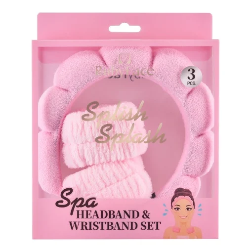 Diverse - Set bentita+ 2 benzi pt incheieturi Oranjollie pink