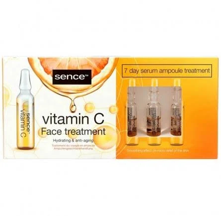 Seruri De Fata - Sence Tratament Facial Vitamina C Set 7 Fiole