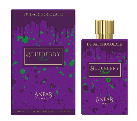 Parfumuri - Anfar Dubai Chocolate Blueberry Forest Extrait de Parfum 80 ml