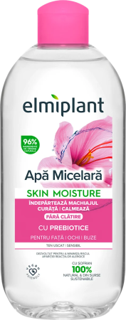 ÎNGRIJIREA TENULUI - Elmiplant Apa Micelara Skin Moisture Ten Uscat Sensibil 400 ml