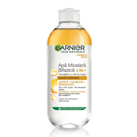 ÎNGRIJIREA TENULUI - Garnier Skin Naturals Apa Micelara Bifazica 3 in 1 400 ml