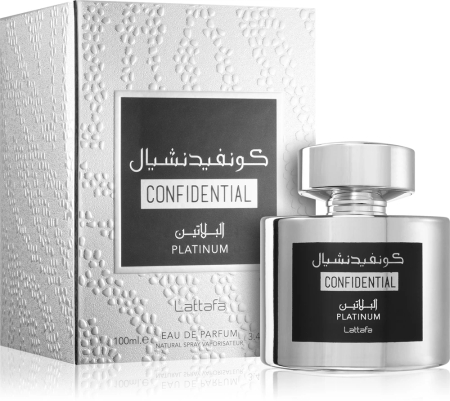 Parfumuri - Lattafa Confidential Platinum Apa de Parfum Barbati 100 ml