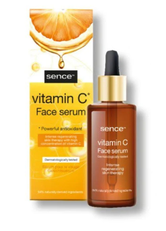 Seruri De Fata - Sence Serum de Fata cu Vitamina C Antioxidant 30 ml