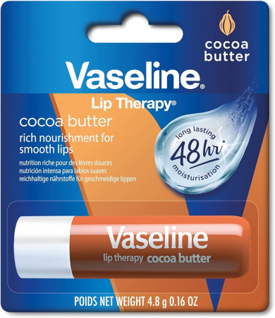 Lip Buze - Vaseline Lip Therapy Cocoa Butter – balsam de buze cu unt de cacao