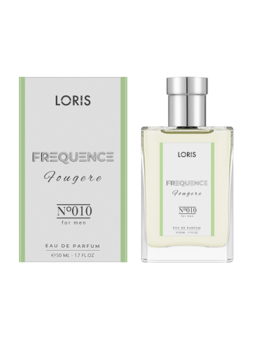 Barbati - Loris E-010 Frequence - Parfum Masculin Citric și Floral, cu Note Fougere Chipre 50ML