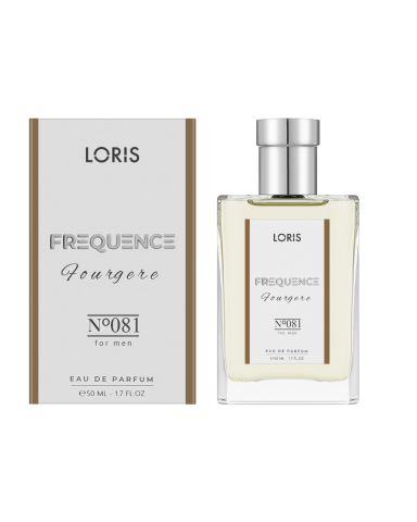 FREQUENCE - Loris E-081 Frequence – Parfum Masculin Seducător cu Note de Cedru, Lămâie, Măr și Vanilie 50ML