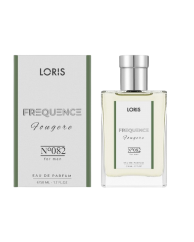 FREQUENCE - Loris E-082 Frequence – Parfum Masculin Oriental Lemnos cu Note de Zambilă, Ananas și Vetiver 50ML