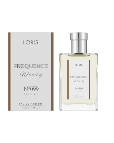 FREQUENCE - Loris E-099 Frequence – Parfum Masculin Aromatic Lemnos cu Note de Lămâie, Lavandă și Vanilie 50ML