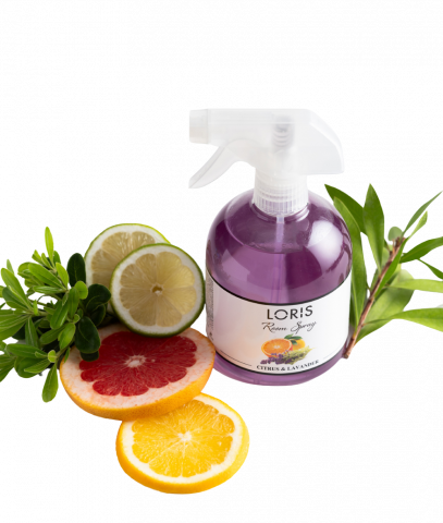 Odorizante Spray - Loris Odorizant de Cameră Spray Lavandă și Citrice – Prospețime Relaxantă 500ML