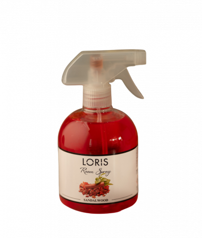Odorizante Spray - Loris Odorizant de Cameră Spray Lemn de Santal – Eleganță și Căldură Orientală 500ML