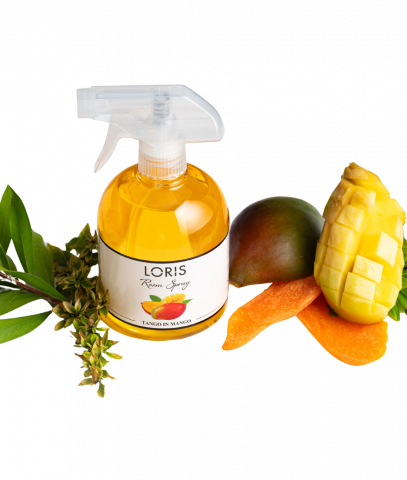 Odorizante Spray - Loris Odorizant de Cameră Spray Mango – Prospețime Exotică și Dulceață Tropicală 500ML