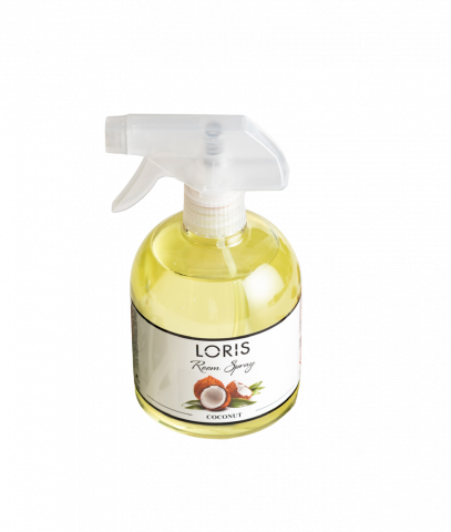Odorizante Spray - Loris Odorizant de Cameră Spray Nucă de Cocos – Atmosferă Exotică și Relaxantă 500ML