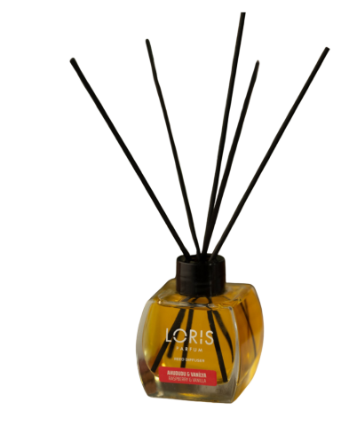 MIROS AMBIENT - Loris Odorizant de Cameră Zmeură și Vanilie 120 ML – Aromă Delicioasă și Răsfăț pentru Simțuri