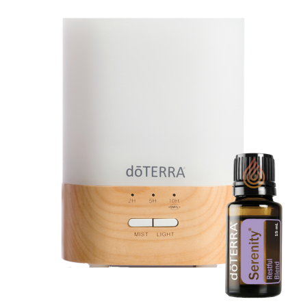 Amestecuri exclusive - Difuzor Lumo + Serenity 15 ml, doTERRA