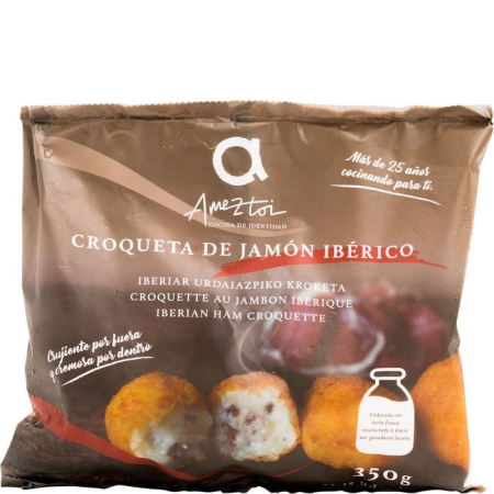Congelate - AMEZTOI CROQUETAS JAMON  IBERICO 350G CONG