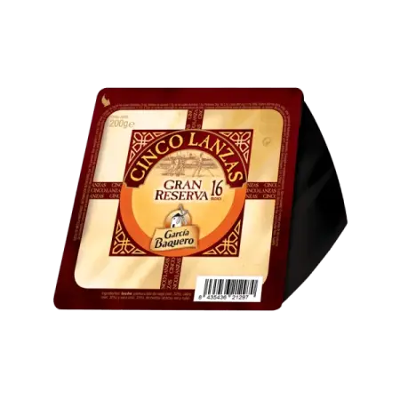 Branza - BAQUERO CINCO LANZAS 200G BRANZA TRIUNGHI