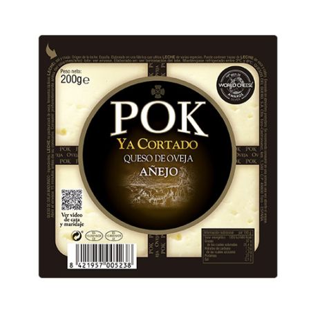 Brânzeturi - BAQUERO POK ANEJO 200G  BRANZA INVECHITA