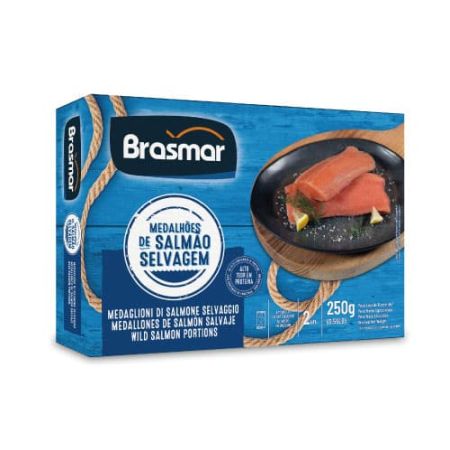 Congelate - BRASMAR MEDALION DE SOMON 250G SALBATIC CONG