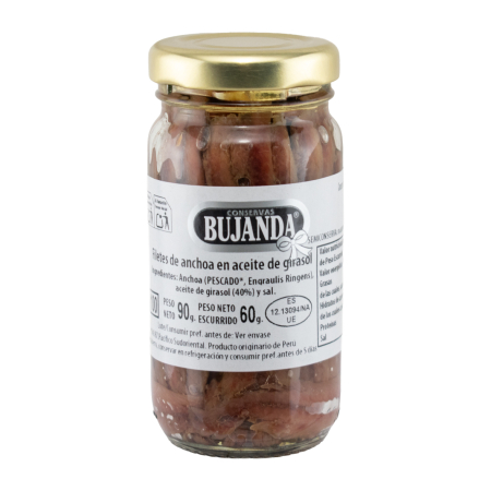 Conserve - BUJANDA FILE DE ANCHOA 100 G
