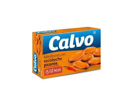 Fructe de mare - CALVO MIDII MURATE 115 G SUC PICANTE