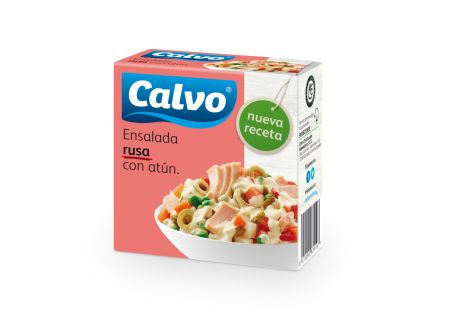 CALVO SALATA RUSA 150 G CU TON