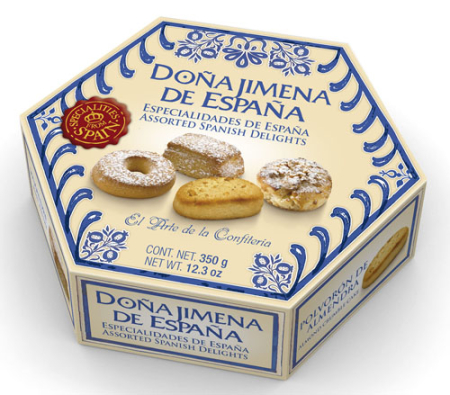 Dulciuri - DONA JIMENA PASTAS SURTIDAS HEXAG(PRAJITURI ASORTATE) 350G