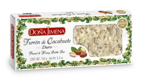 Dulciuri - DONA JIMENA TURRON NUGA CU ARAHIDE 150G