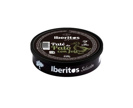 IBERITOS PATE RATA CU FOIE GRAS 140G