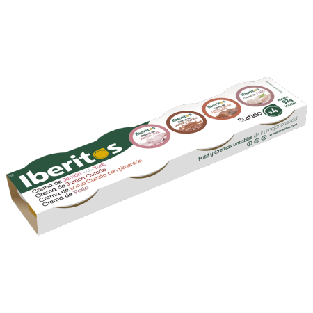IBERITOS  SELECTIE PATE JAMBON (4*23G)92G
