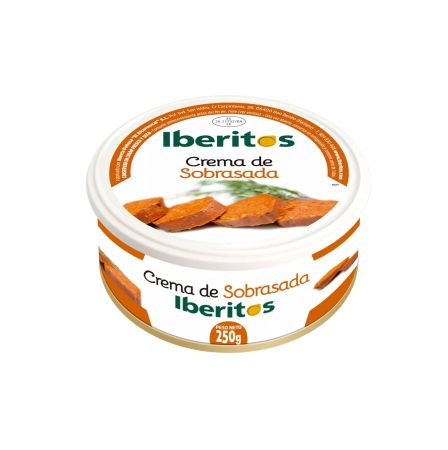 Pateuri si Creme Tartinabile - INDALITOS CREMA SOBRASADA 250 G PASTA PORC PICANTA CV