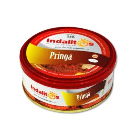 Pateuri si Creme Tartinabile - INDALITOS PRINGA 250 G PASTA TARTINABILA PORC CV