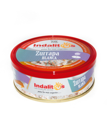 Pateuri si Creme Tartinabile - INDALITOS ZURRAPA BLANCA 250 G PATE PORC CV