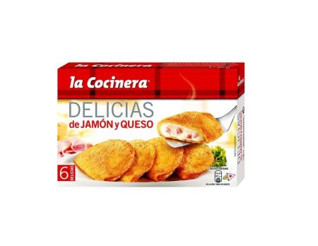 Congelate - LA COCINERA DELICIAS JAMON QUESO 300G CONG