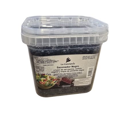 Condimente - LA CONSTANCIA CONDIMENT NEGRO SARE 2KG TARRO