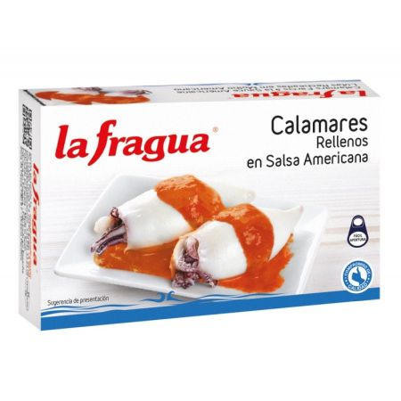 Fructe de mare - LA FRAGUA CALAMAR UMPLUT 115G IN SOS SALSA