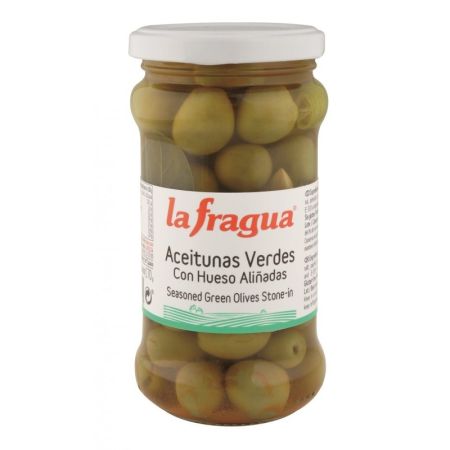 Masline - LA FRAGUA MASLINE VERZI 314 G INTREGI CONDIMENTATE
