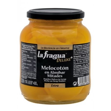 Fructe - LA FRAGUA PIERSICI JUMATATI 720G IN SIROP