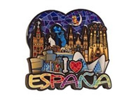 Accesorii și souveniruri - OM IMAN MADERA PANO 2 I LOVE ESP