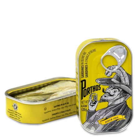 Conserve - PORTHOS SARDINE 125 G IN ULEI DE MASLINE