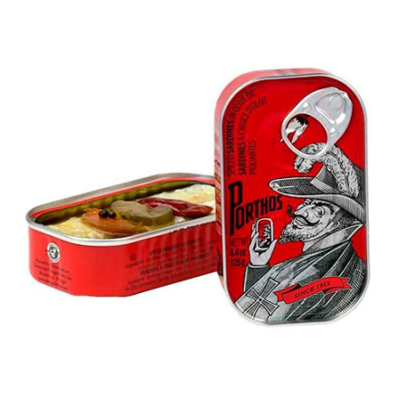 Conserve - PORTHOS SARDINE 125G IN ULEI DE MASLINE PICANT