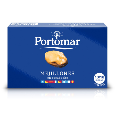 Fructe de mare - PORTOMAR MIDII MURATE 120G IN ULEI DE FL SOARELUI