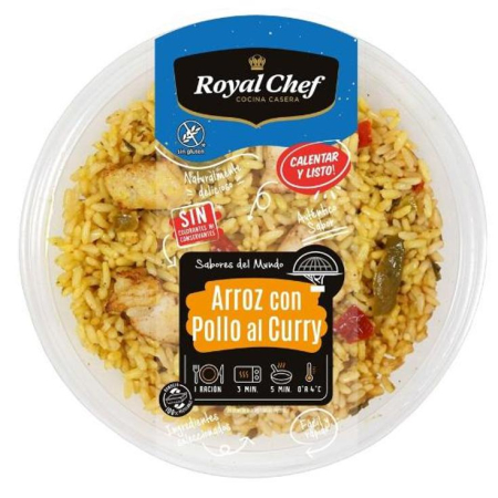 Semipreparate - ROYALCHEF OREZ CU PUI SI CURRY 300G