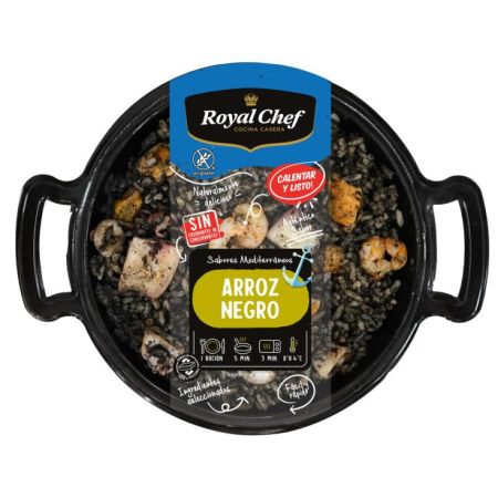 Semipreparate - ROYALCHEF PAELLA 350G OREZ NEGRU