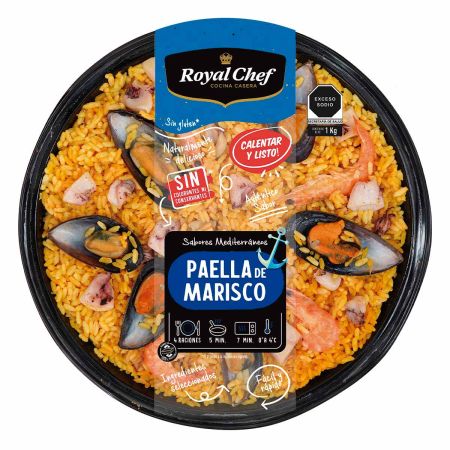 Semipreparate - ROYALCHEF PAELLA FRUCTE DE MARE 1KG MARISCO