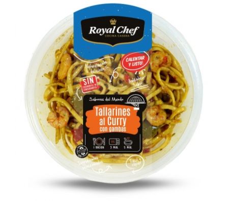 Semipreparate - ROYALCHEF TAITEI CU CREVETI SI CURRY 280G