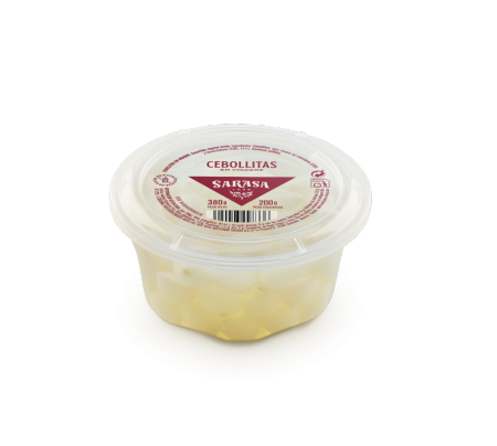 Muraturi - SARASA CEBOLLITA VINAGRE TARRINA 380G(CEPE MICI MURATE)