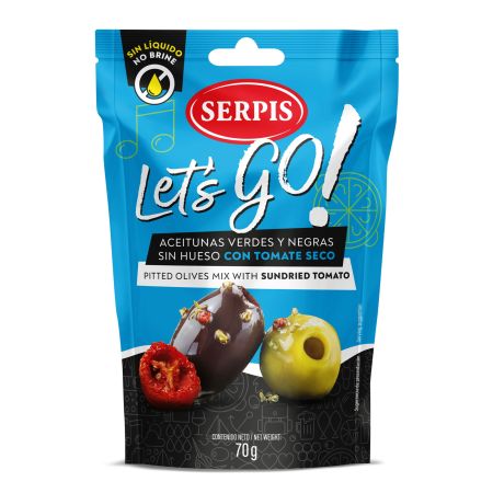 Masline - SERPIS MASLINE VERZI KALAMATA FARA SAMBURI 70G