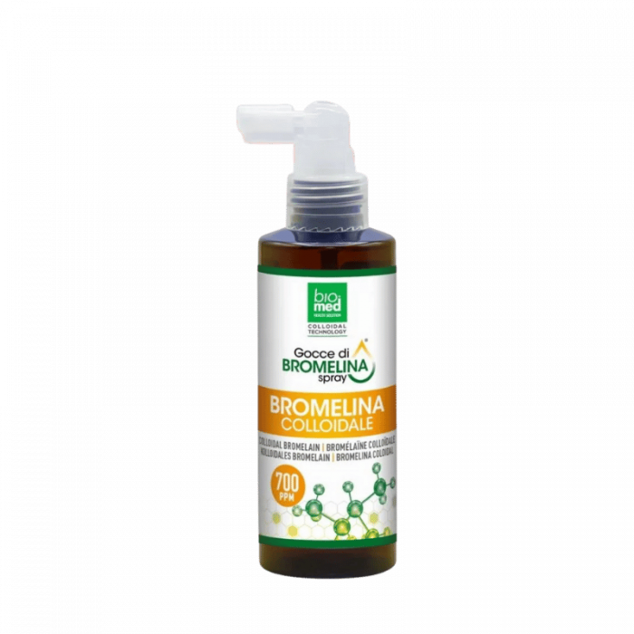 BROMELAINĂ SPRAY COLOIDAL ACTIV – 150 ml | 700 ppm [1]