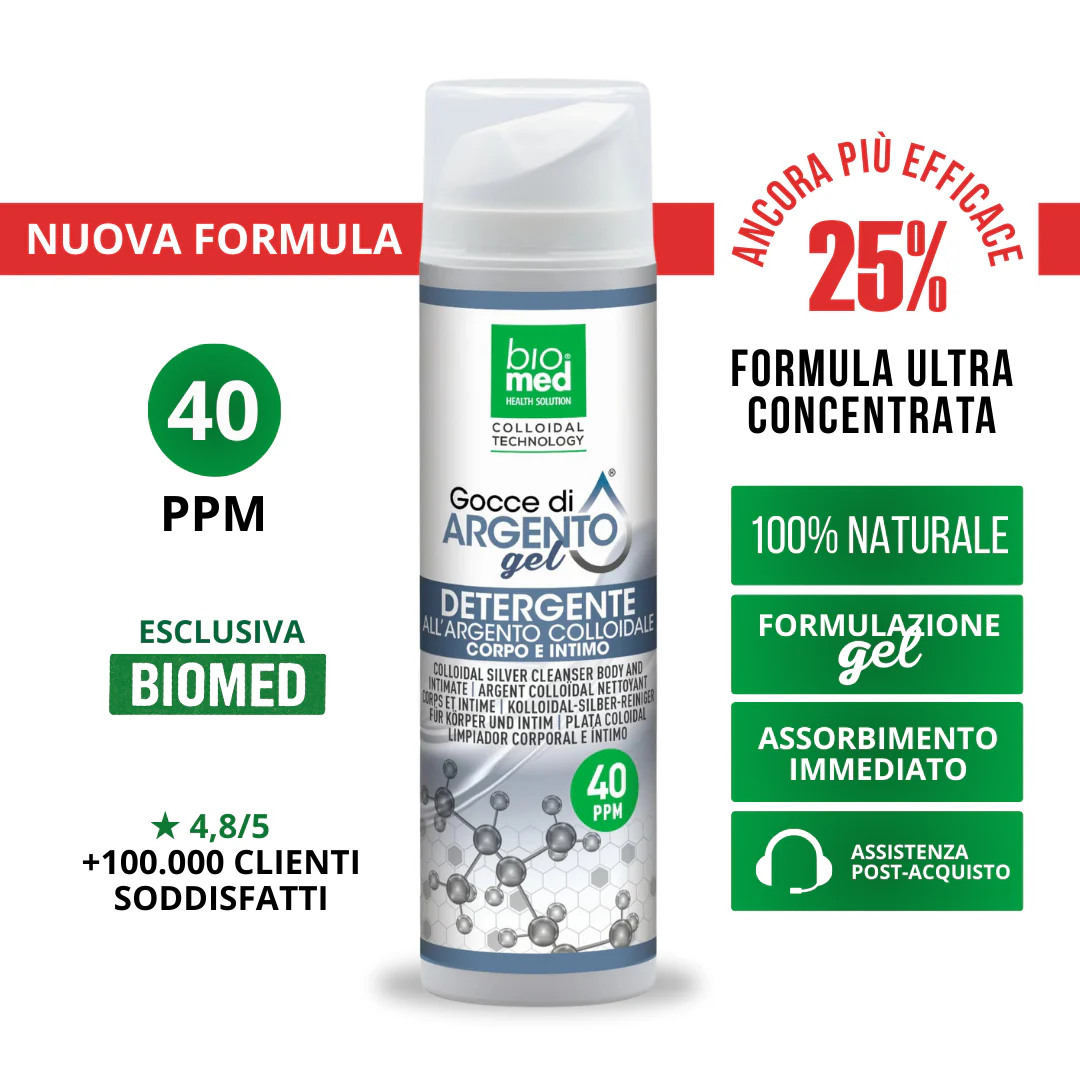 ACTIVE SILVER - GEL DE CURATARE BIOMED PENTRU CORP SI INTIM - 200 ml - 40 ppm [1]